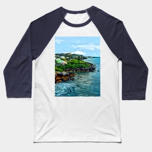 Bermuda - St. George Bermuda Shoreline Baseball T-Shirt